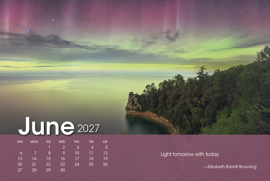 Scenic Moments Large Desk Calendar