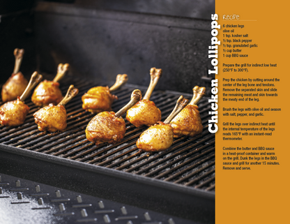 Stapled Wall Calendar - Grilling