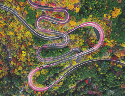 Spiral Wall Calendar - View from Above