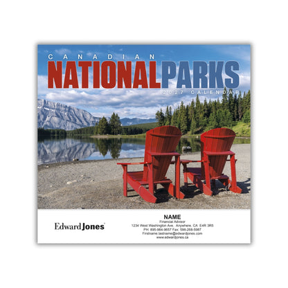 Stapled Wall Calendar - Canadian National Parks