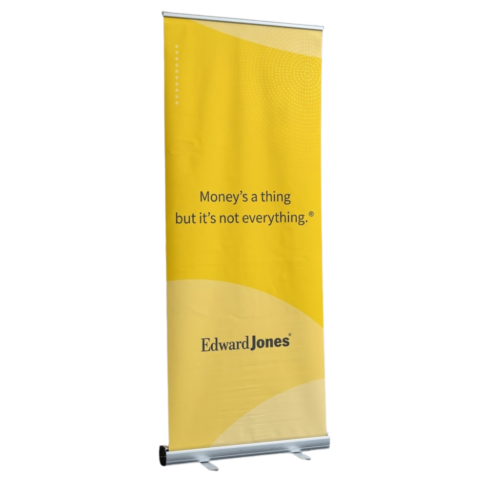 Premium Pull Up Banner with Stand and Bag