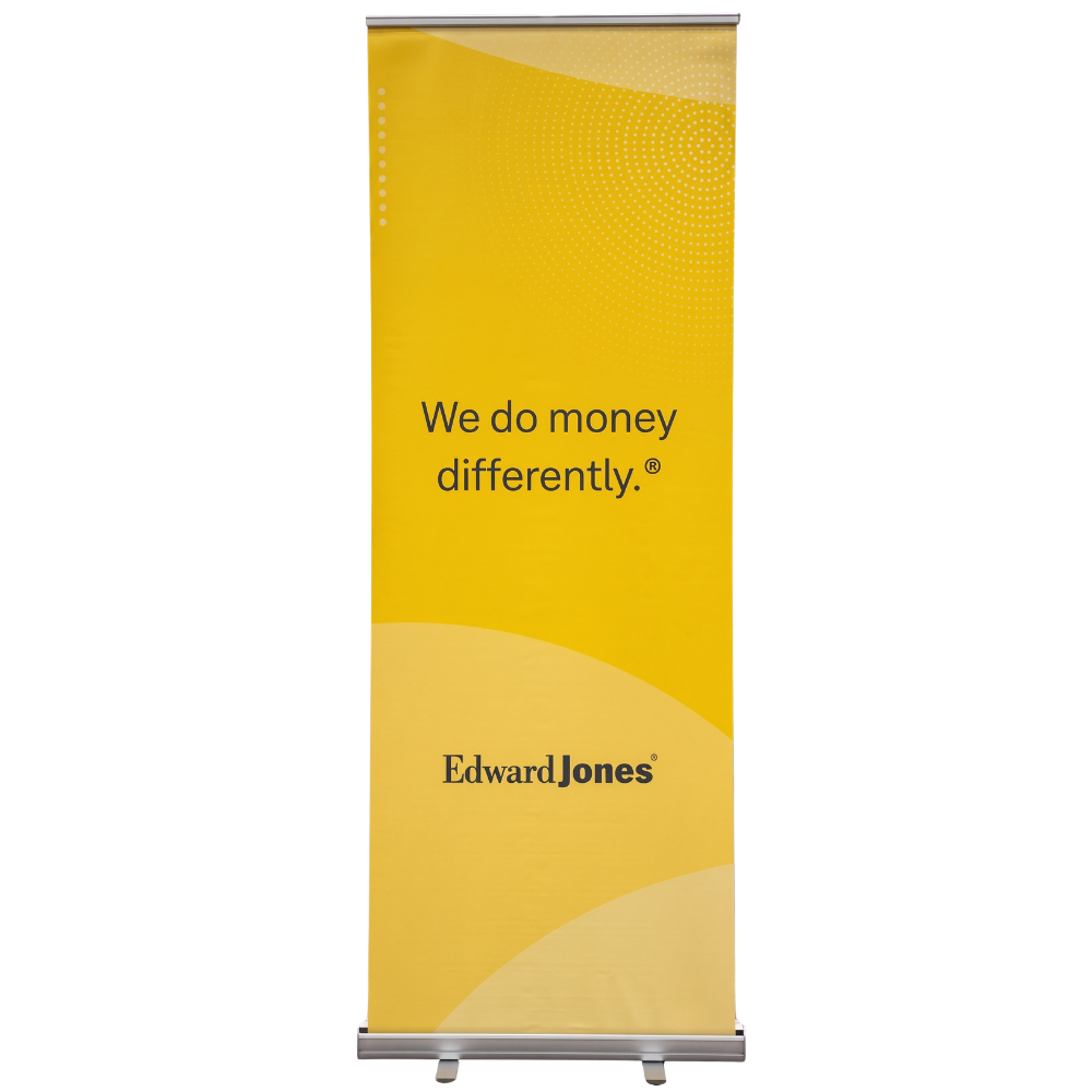 Premium Pull Up Banner with Stand and Bag