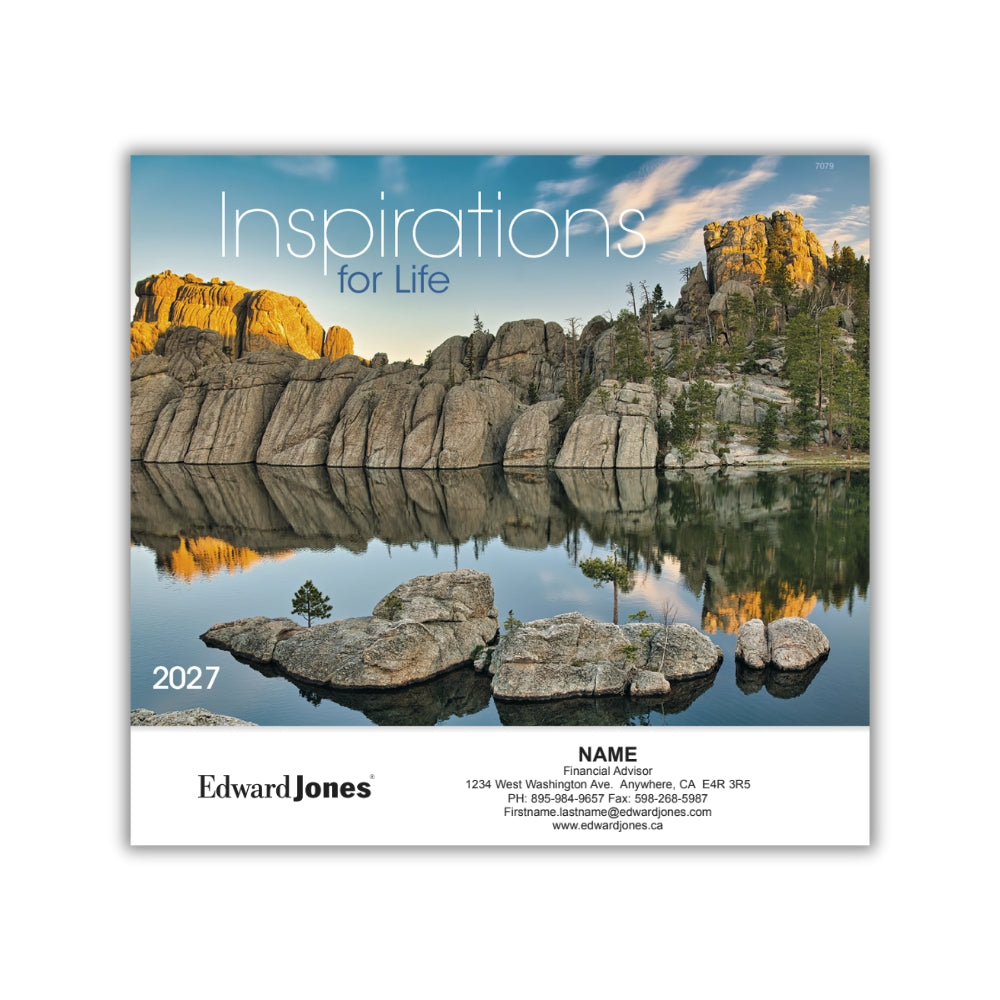 Stapled Wall Calendar - Inspirations for Life