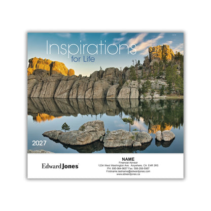 Stapled Wall Calendar - Inspirations for Life