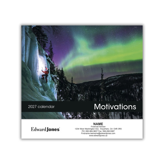 Stapled Wall Calendar - Motivations