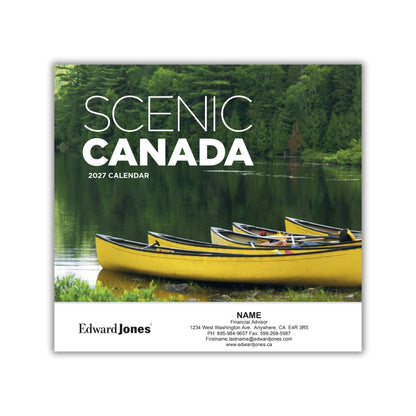 Stapled Wall Calendar - Scenic Canada